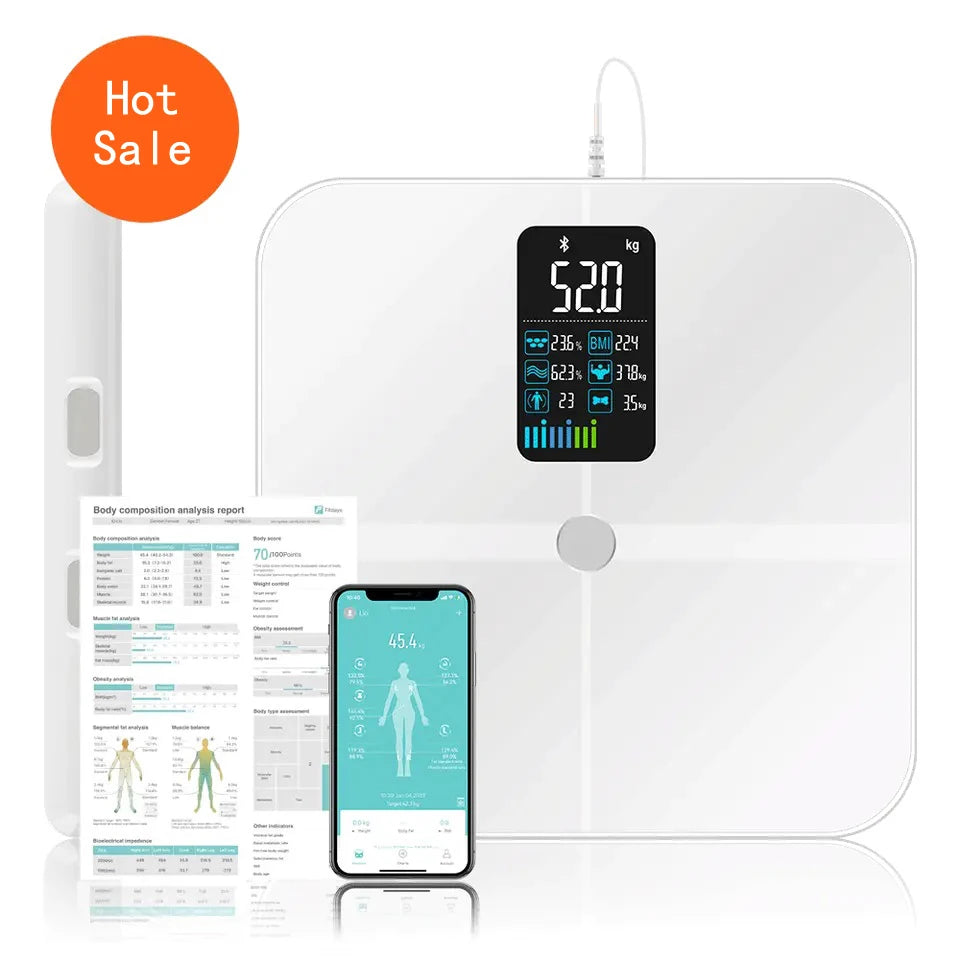 Smart Bioimpedance Scale 2023 New Highly Accurate Digital Di