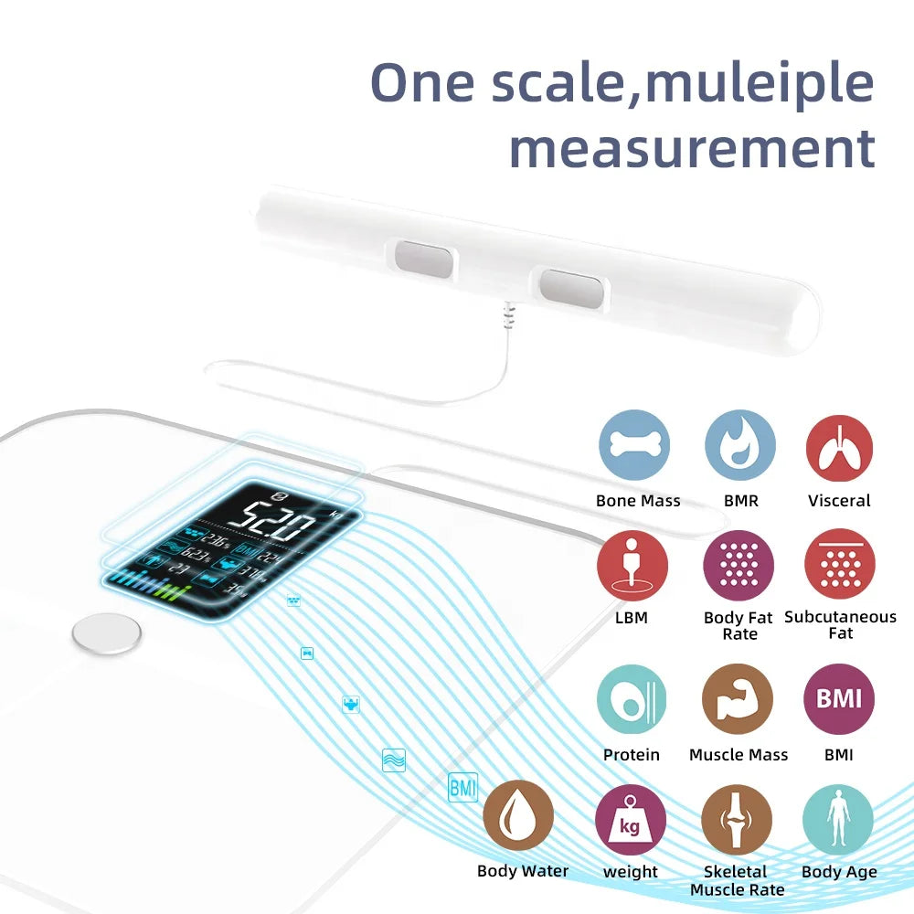 Smart Bioimpedance Scale 2023 New Highly Accurate Digital Di